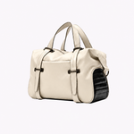 Bolsa Mini Lívia Couro | Off White, Preto