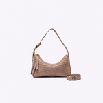 Bolsa Mini Solange Couro Tressê | Capuccino