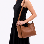 Bolsa Verena Couro | Canela