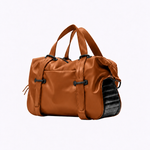 Bolsa Mini Lívia Couro | Caramelo, Preto