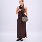 Bolsa Osaka Couro | Concreto, Preto