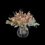 Vaso Decorativo de Cristal Ecológico 185 mm Waterfall Bohemia