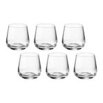 Jogo com 12 Copos de Cristal Para Shot 50 ml Linha Ardea Bohemia