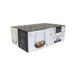 Jogo com 12 Copos De Cristal Para Água e Whisky Linha Ardea Bohemia