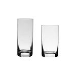 Jogo com 12 Copos de Cristal Para Água e Suco Linha Barline Bohemia