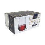 Jogo com 18 Copos De Cristal Linha Ardea Bohemia