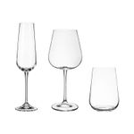 Jogo com 18 Peças de Cristal Linha Ardea Bohemia