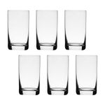 Jogo com 18 Copos De Cristal Para Água 230 ml Linha Barline Bohemia
