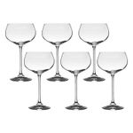 Jogo com 18 Taças de Cristal Para Champagne e Vinho Linha Megan Bohemia