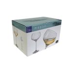 Jogo com 18 Taças de Cristal Para Champagne e Vinho Linha Megan Bohemia