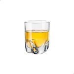 Jogo com 18 Copos de Cristal Trio Bohemia
