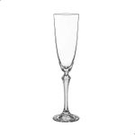 Taça de Cristal Para Champagne 200 ml Linha Elisabeth Bohemia