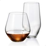 Copo De Cristal Para Água 400 ml Linha Grus Bohemia