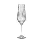 Taça de Cristal Para Champagne 170 ml Tulipa Optic Bohemia