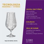 Taça de Cristal Para Cerveja 540 ml Tulipa Optic Bohemia