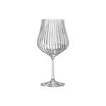 Taça de Cristal Para Vinho Bourgogne ou Gin 600 ml Tulipa Optic Bohemia