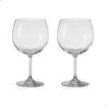 Jogo com 2 Taças de Cristal Para Vinho ou Gin 600 ml Anna Bohemia