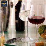 Jogo com 2 Taças de Cristal Para Vinho Bordeaux 670 ml Linha Ardea Bohemia