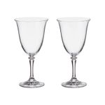 Jogo 2 Taças de Cristal Para Água 360 ml Branta Bohemia