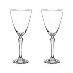 Jogo com 2 Taças de Cristal Para Água 350 ml Linha Elisabeth Bohemia