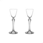 Jogo com 2 Taças de Cristal Para Licor 70 ml Linha Elisabeth Bohemia