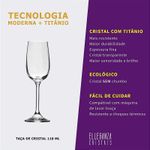 Jogo 2 Taças De Cristal Para Vinho Do Porto 110 ml Forum Bohemia