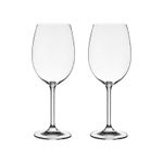 Jogo 2 Taças de Cristal Para Vinho Tinto 450 ml Linha Colibri/Gastro Bohemia