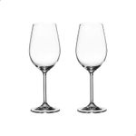 Jogo com 2 Taças de Cristal Para Vinho Branco 350 ml Gastro/Colibri Bohemia