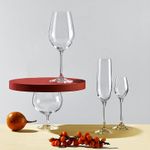 Jogo com 2 Taças de Cristal Para Água com 450 ml Linha Helena Bohemia