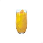 Jogo com 2 Copos De Cristal Para Água ou Suco 470 ml Linha Mergus Bohemia