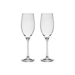 Jogo com 2 Taças de Cristal para Champagne 230 ml Linha Megan Bohemia
