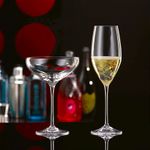 Jogo com 2 Taças de Cristal para Champagne 230 ml Linha Megan Bohemia