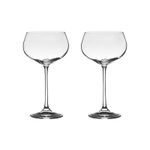 Jogo com 2 Taças de Cristal Para Vinho Branco 300 ml Linha Megan Bohemia