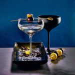 Jogo com 2 Taças Coupé De Cristal 180 ml Pralines Bohemia