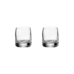 Jogo 2 Copos De Cristal Para Shot 60 ml Linha Pavo Bohemia