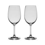 Jogo 2 Taças De Cristal Para Vinho Tinto 350 ml Roberta Bohemia