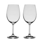 Jogo com 2 Taças De Cristal Para Água 450 ml Linha Roberta Bohemia