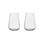Jogo com 2 Copos de Cristal 380 ml Linha Sandra Bohemia