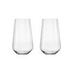 Jogo com 2 Copos de Cristal Para Long Drink 440 ml Sandra Bohemia
