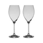 Jogo com 2 Taças De Cristal Para Vinho Branco 390 ml Sophia Bohemia