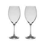 Jogo com 2 Taças De Cristal Para Água 590 ml Linha Sophia Bohemia