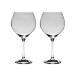 Jogo 2 Taças De Cristal Para Vinho Bourgogne ou Gin 650 ml Sophia Bohemia