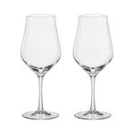 Jogo com 2 Taças de Cristal Para Vinho Branco 350 ml Tulipa Bohemia