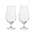 Jogo com 2 Taças de Cristal Para Cerveja 540 ml Tulipa Bohemia