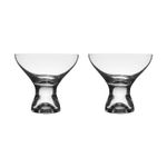 Taça De Cristal Bohemia Para Sobremesa 330 ml Vega 2 Peças