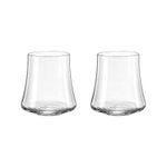 Jogo 2 Copos de Cristal Para Whisky 350 ml Xtra Bohemia