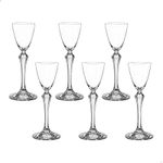 Jogo com 30 Taças de Cristal Linha Elisabeth Bohemia