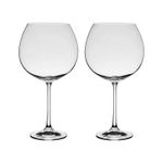 Jogo 4 Taças De Cristal Para Bourgogne ou Gin 710 ml Grandioso Bohemia