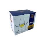 Jogo com 6 Taças de Cristal Para Vinho Branco 350 ml Anna Bohemia