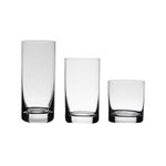 Jogo com 18 Copos de Cristal Barline Bohemia